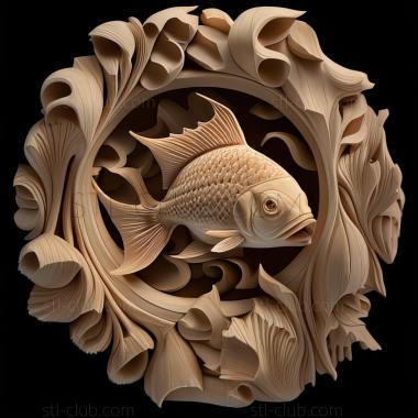 3D model st Shterby s shell fish (STL)